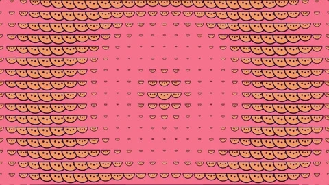 Bright Pink Ripple Effect Motion Loop Stock Footage 342584690