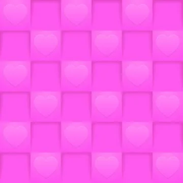 Bright pink romantic pattern Stock Illustration