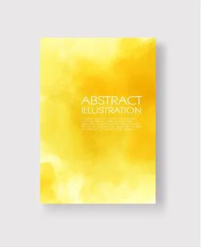 Bright pink textures, abstract hand painted watercolor banner. Stock Illustration
