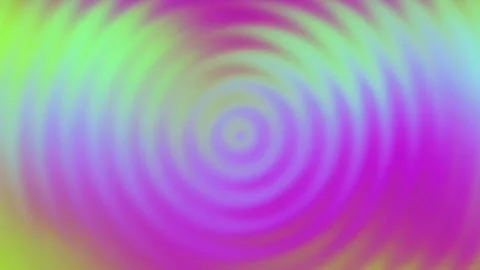 Bright pink yellow colored, multicolored wave effect from a dropped drop Stock Footage 276157252