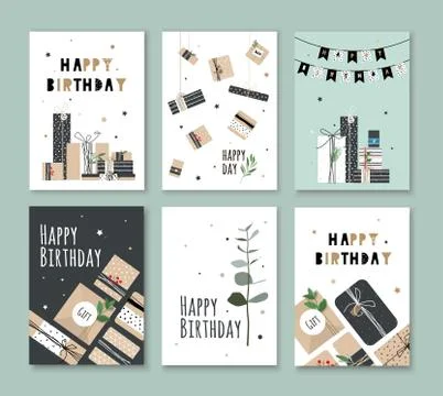 Bright postcard with a good day Stock Illustration