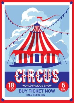 Bright poster template Stock Illustration