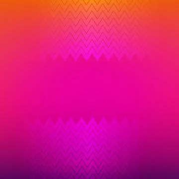 Bright poster with zig zag Stock Illustration