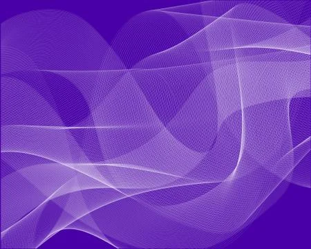 Bright print white grid lines on lilac background Stock Illustration