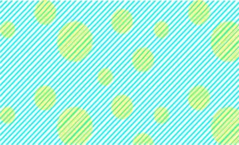 Bright print yellow circles pattern minimalist background Stock Illustration