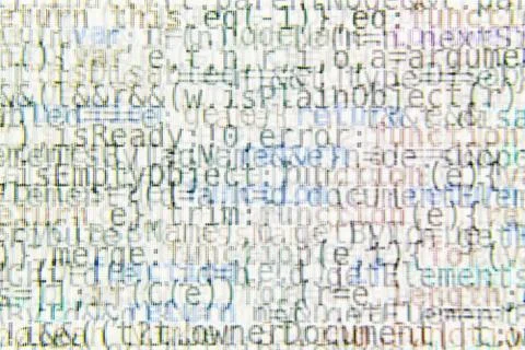 Bright Program Code Abstract Background Stock Photos