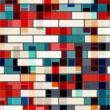 Bright psychedelic geometric pattern vector illustration 스톡 일러스트