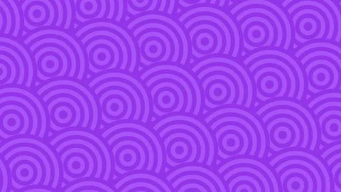 Bright purple abstract pattern with evenly spaced concentric circles creating Illustration