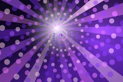 Bright purple and white light with dotted pattern background Stock Photos
