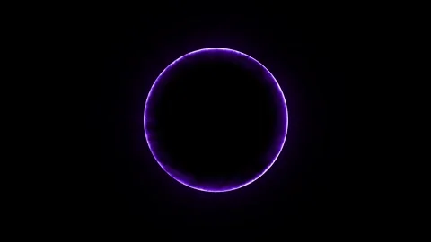 Bright purple black digital, cybertechnological Stock Footage 275261007