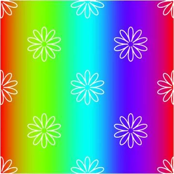 Bright rainbow mesh vector background Stock Illustration