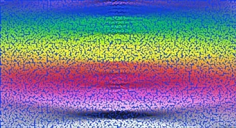 Bright rainbow pointillism textured background Stock Illustration