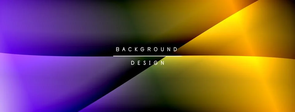Bright rainbow style color gradient with curve round shape line background イラスト素材