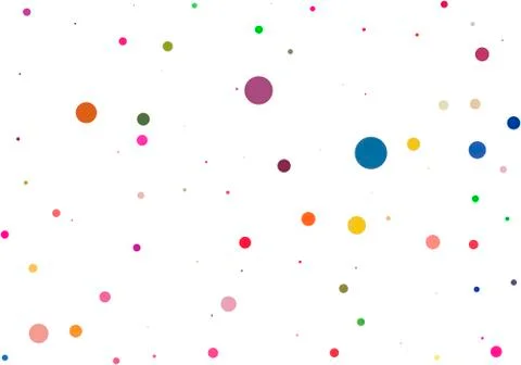 Bright rainbow vector background shot of party popper Stock Illustration