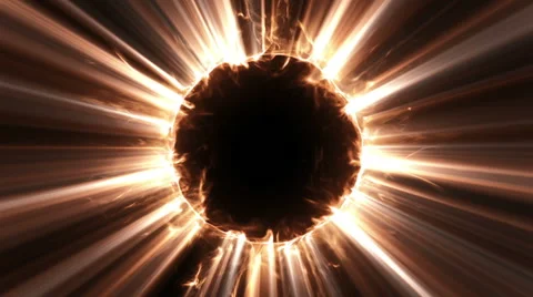 Bright rays of light 库存影片 53836998