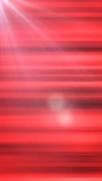 Bright red abstract background with horizontal light beams, lens flare effe.. Stock Photos