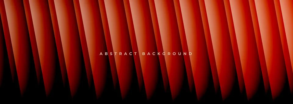 Bright red angular patterns flourish. Crimson slanted fins display reflective Stock Illustration