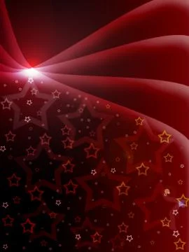 Bright red background Stock Illustration