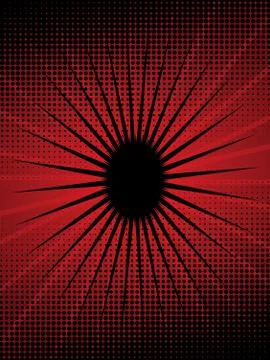 Bright Red Background Stock Illustration