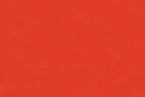 Bright red background with scattered circles pattern design 스톡 일러스트