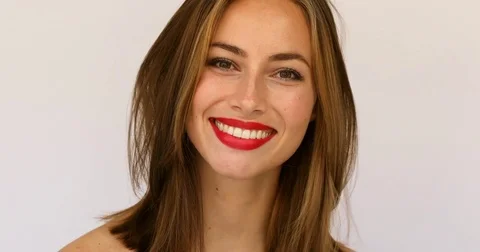 Bright red beauty Stock-Footage 80498887