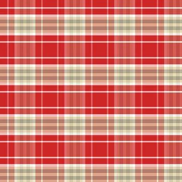 Bright red checkered plaid pattern texture for holiday wrapping paper Иллюстрация