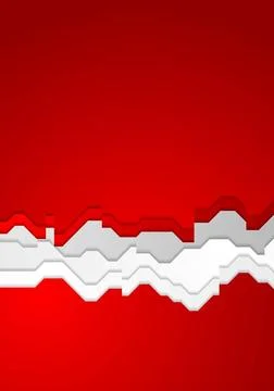Bright red contrast vector background Bright red contrast abstract backgro... Stock Photos