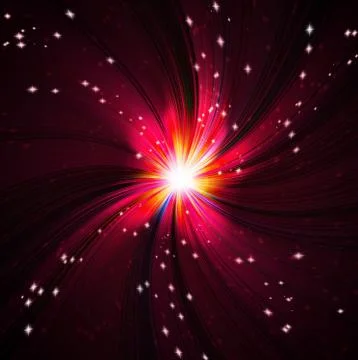 Bright red flash Stock Photos