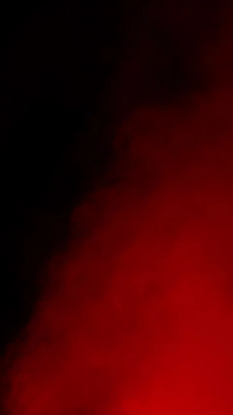 Bright red fog moving on black background for social media stories Stock Footage 337697853