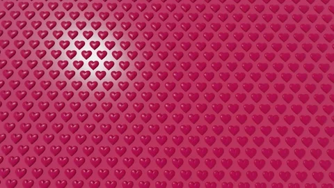 Bright red glitter hearts background for Valentine's Day or wedding. Stock Footage 150158003