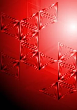 Bright red hi-tech background. Vector design eps 10 Bright red hi-tech bac... 스톡 사진