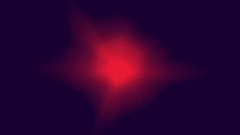 Bright Red Laser Beam Glow in Dark Black Background for Visual Effects Stock Illustration