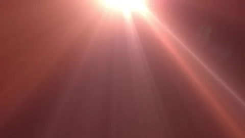 Bright red light beams dominate the scene Stock Footage 338302113