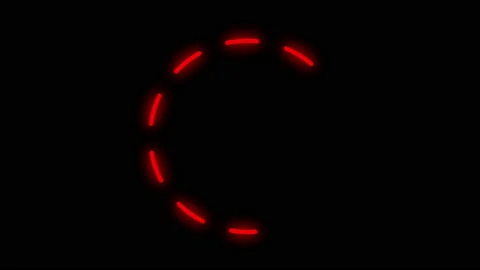Bright red light on black background,best animation in 4k. Video stock 201794068