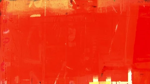 Bright Red Orange Grunge Background Seamless Loop Video stock 328371717
