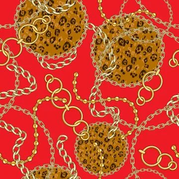 Bright red print Stock Illustration