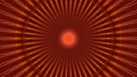 Bright red sun in the center of the frame Stock Footage 221487713