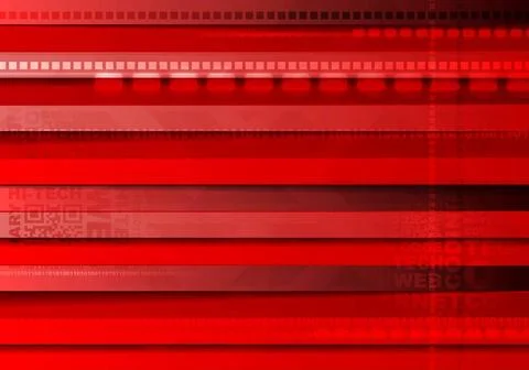 Bright red tech vector background Bright red tech background. Vector illus... Stockfoto's