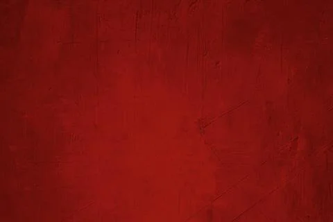 Bright red wall background or texture Stock Photos