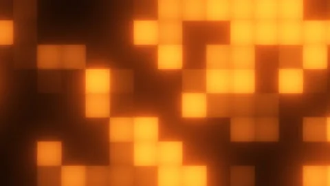 Bright retro background with motion of shiny soft texture squares pattern Video stock 237255926