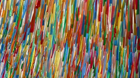 Bright ribbons Stock Footage 165607909