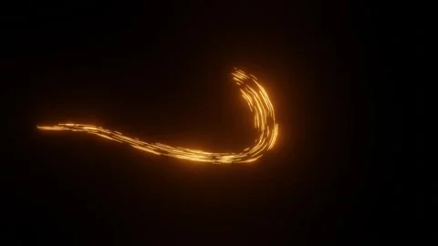 Bright rotating light animation with striped texture on dark background Stock Footage 303271368