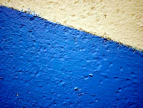 Bright rough texture of the iron wall, painted with contrasting tones Stock Photos
