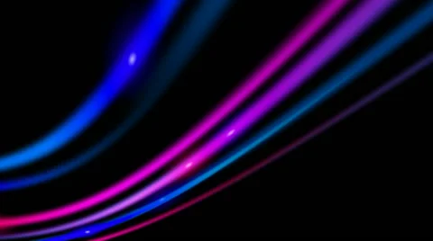 Bright Running Lines With Points Dots Stock Footage 46594013