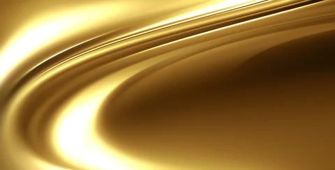 Bright Saturated Gold Background Stock Illustration