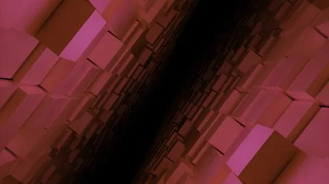 A bright saturated tunnel. Design. An empty tunnel that moves from bottom to top Illustrazione stock