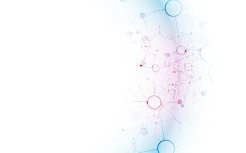 Bright scientific background. A creative idea for your business concept. DNA  イラスト素材