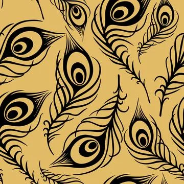 Bright seamless pattern of blue-violet and black-and-white butterflies Stock Illustration