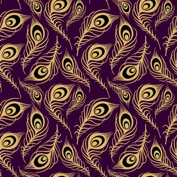 Bright seamless pattern of blue-violet and black-and-white butterflies on a.. Illustrazione stock