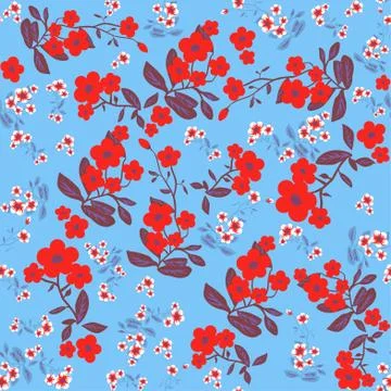 Bright seamless pattern Stock Illustration